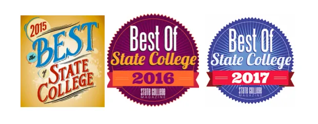 Best car wash in State College PA award from State College Magazine