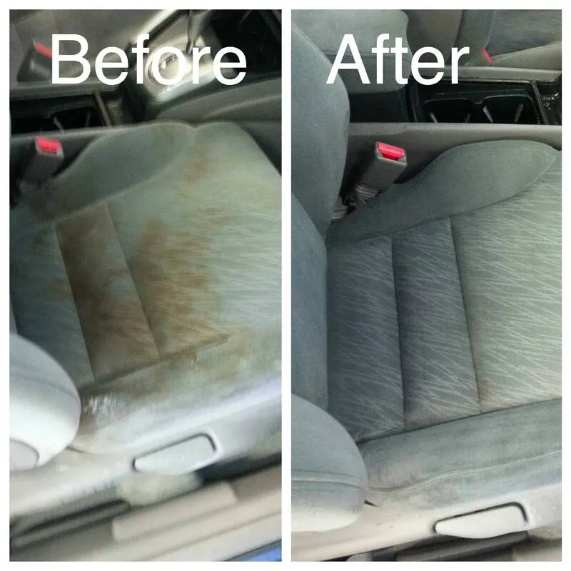 Car seat cleaning and detailing