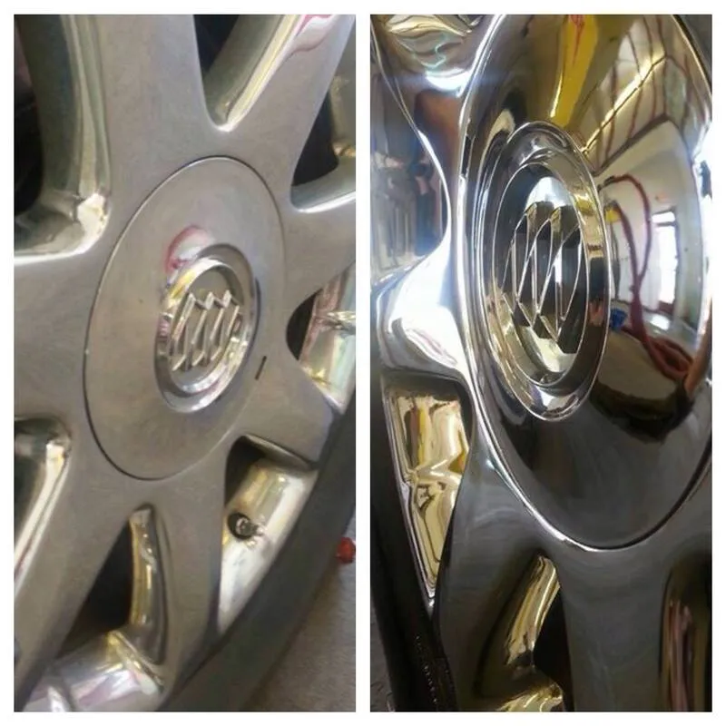 Wheel and rim detailing and cleaning